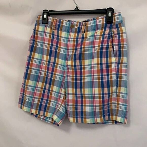 J.CREW CHINO STRIPED SHORTS SIZE 2‎ - Picture 1 of 5